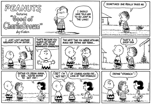 comic strip of peanuts Fibroid adenoma of breast